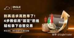 别再追求高胜率了!4步教你用＂固定＂思维，轻松拿下自营交易