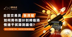 自营交易员张洋斌：如何用书面计划将临场情绪干扰降到最低?